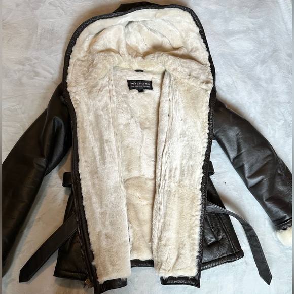 Wilson’s Retro Women’s Leather Jacket - Picture 2 of 5